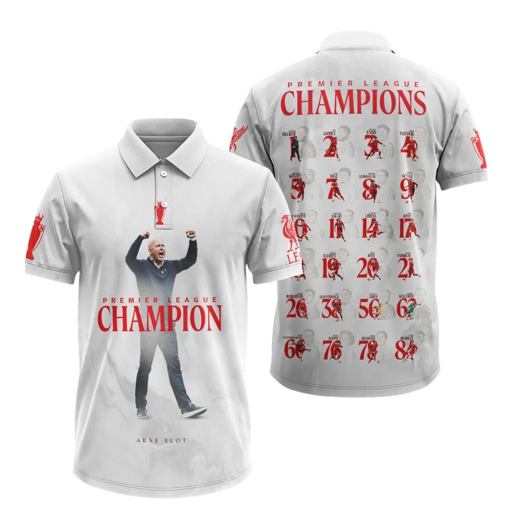Liverpool Hoodie Premier League Champions 2025 Unisex Hoodie EPL4105062119