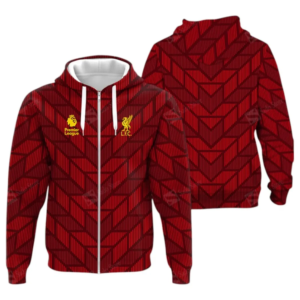 Liverpool Hoodie Zip Premier League Champions 2025 Unisex Hoodie EPL40050825671