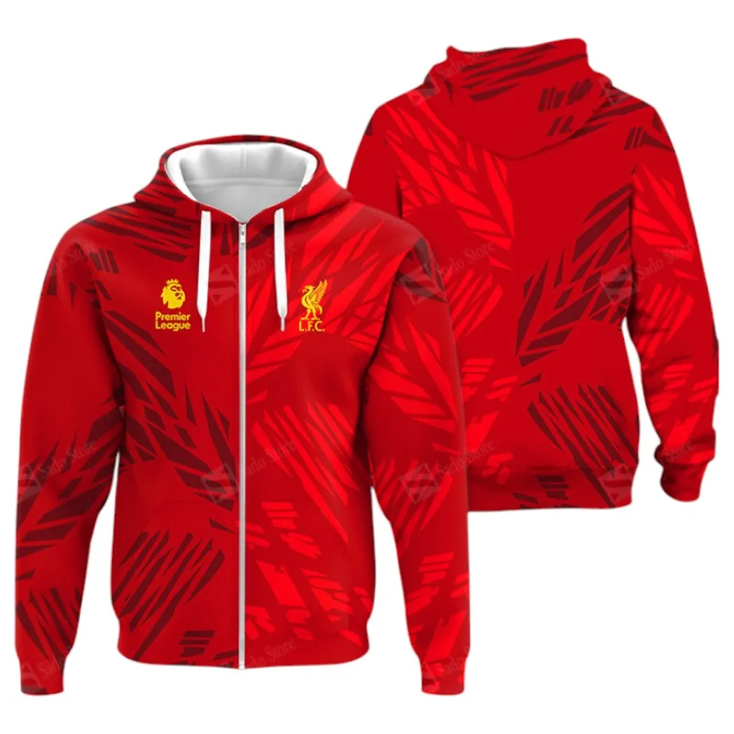 Liverpool Hoodie Zip Premier League Champions 2025 Unisex Hoodie EPL40050825672
