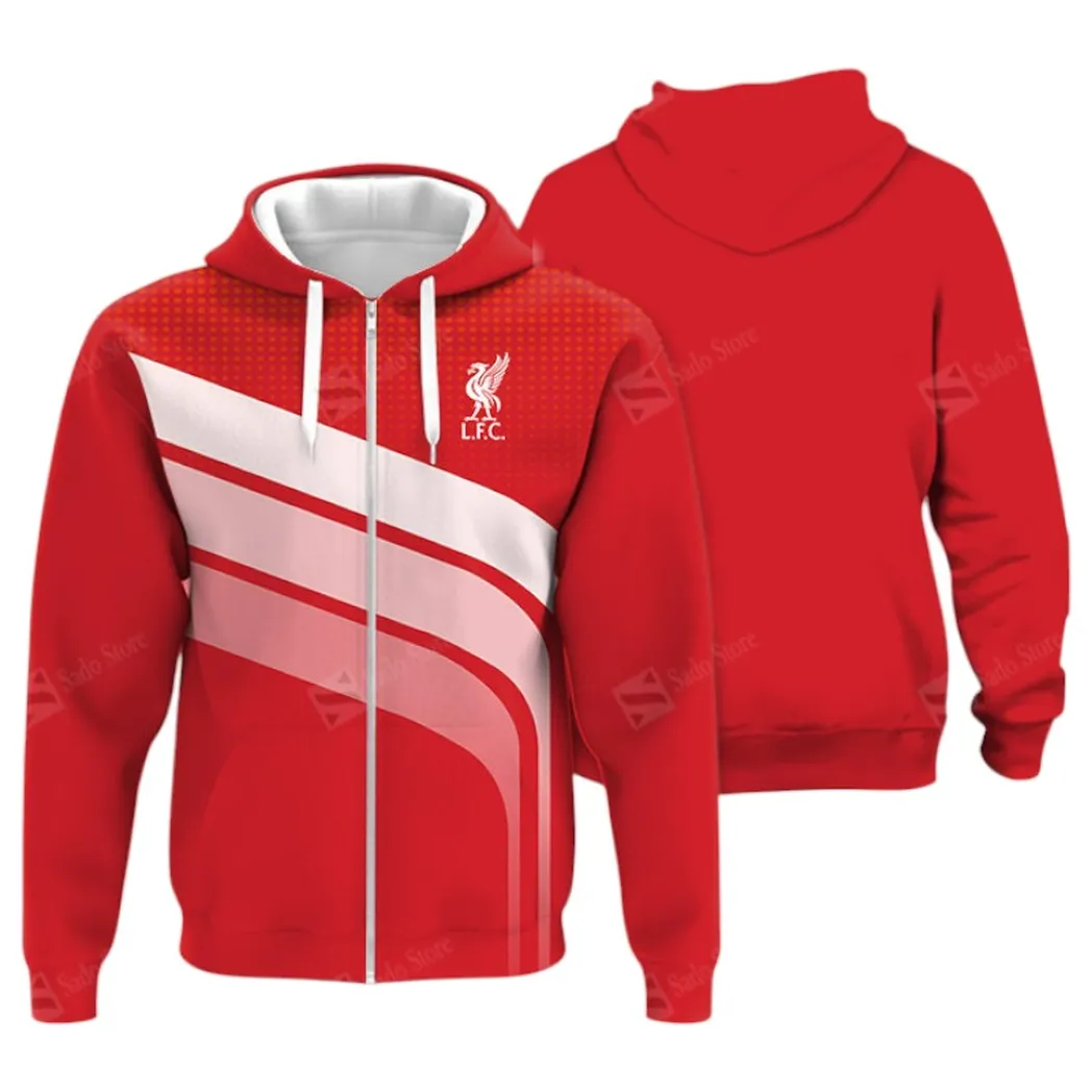Liverpool Hoodie Zip Premier League Champions 2025 Unisex Hoodie EPL40050825702