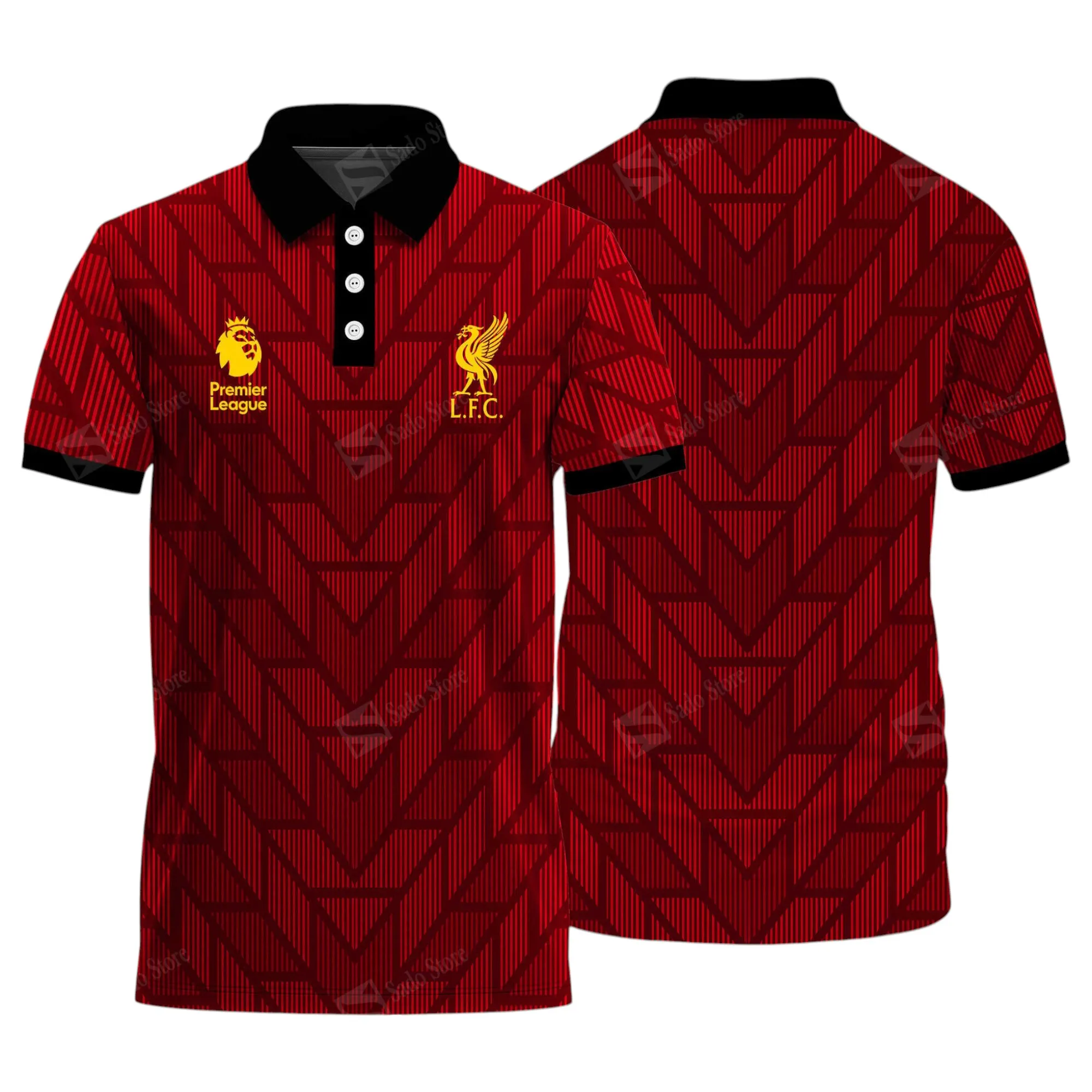 Liverpool Polo Shirt Premier League Champions 2025 Unisex Shirts EPL40050825671