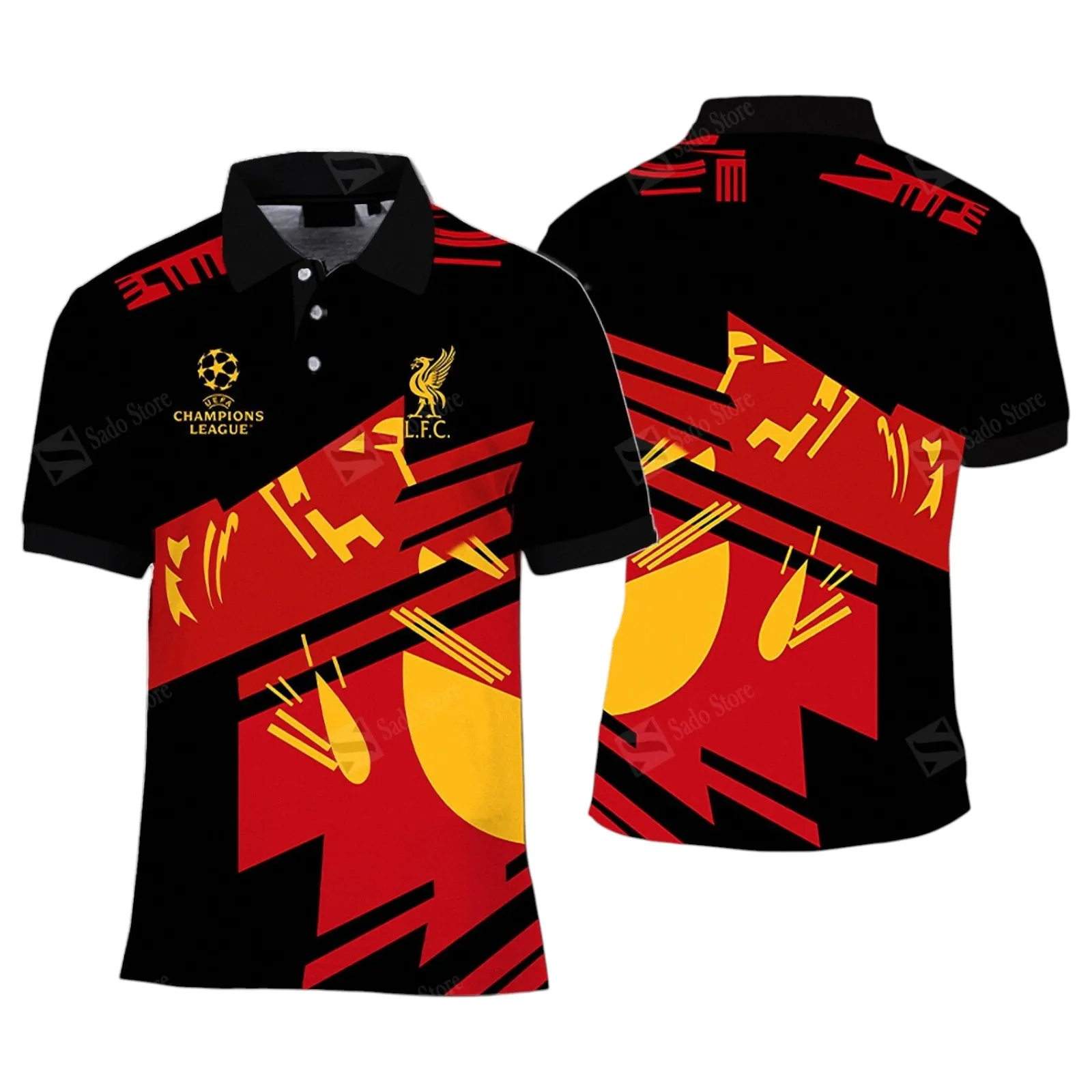 Liverpool Polo Shirt Premier League Champions 2025 Unisex Shirts EPL40050825673