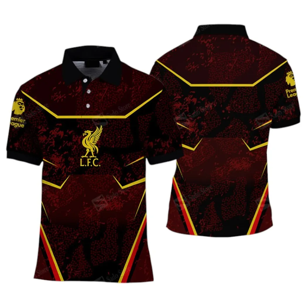 Liverpool Polo Shirt Premier League Champions 2025 Unisex Shirts EPL40050825677