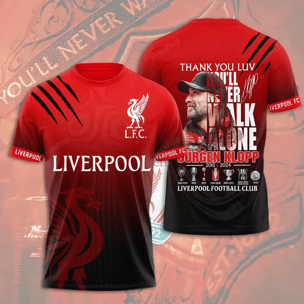 Liverpool T-Shirt Premier League Champions 2025 Unisex Shirts EPL29042825577