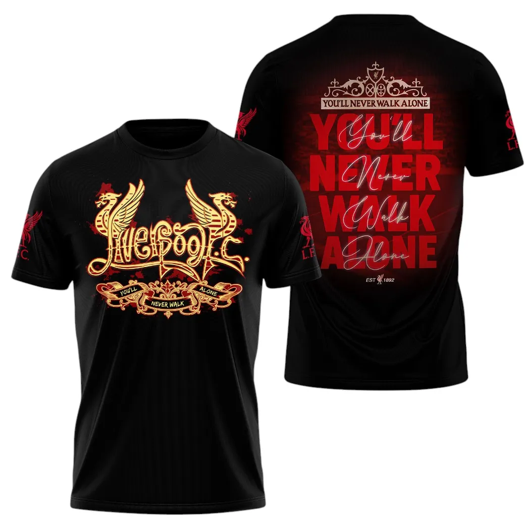 Liverpool T-Shirt Premier League Champions 2025 Unisex T-Shirt EPL4105062122