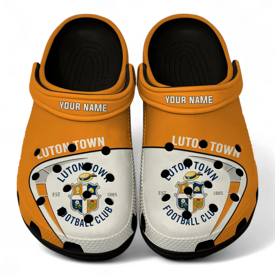 Luton Town Crocs, All Over Print Crocs Luton Town EPL1904232524