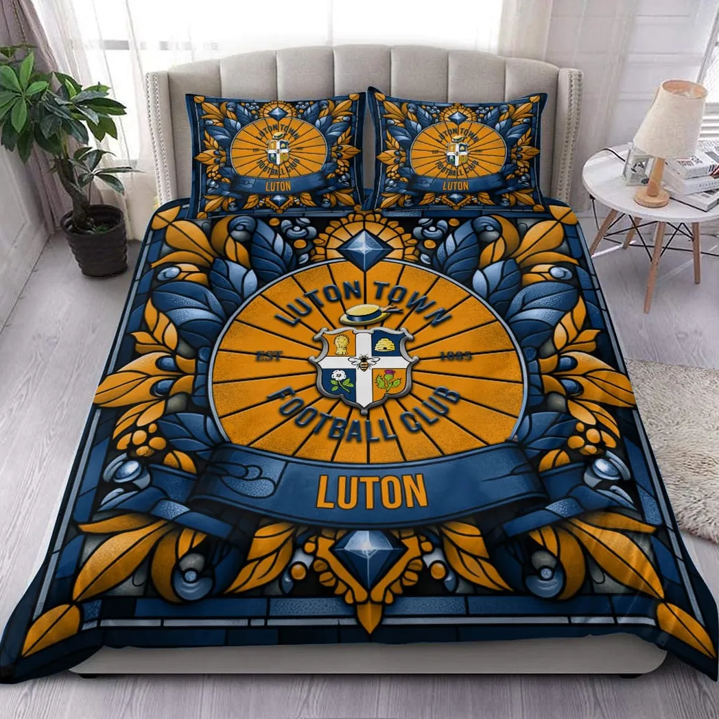 Luton Town EPL Bedding Set SPO2519012, Gift For Fan Luton Town
