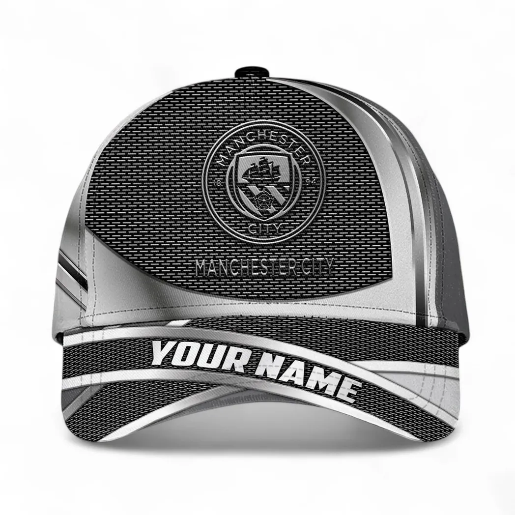 Manchester City Baseball Cap, All Over Print Cap Manchester City EPL1104212507