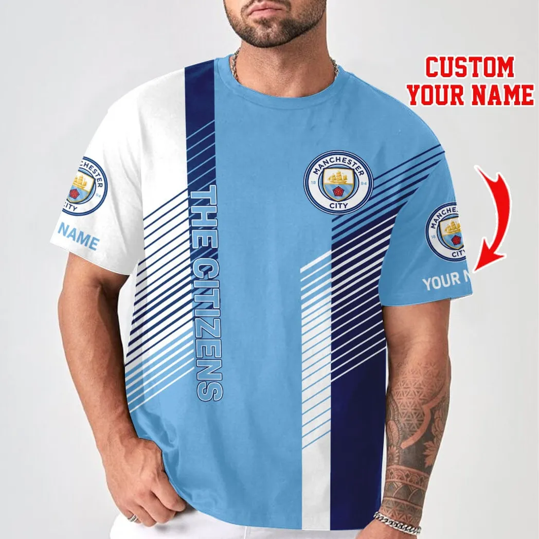 Manchester City EPL T-Shirt SPO0118021, Gift For Fan Manchester City