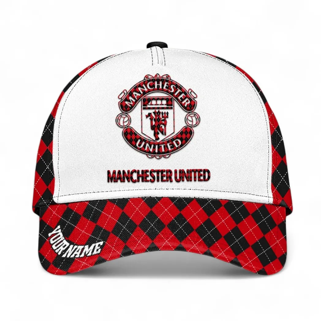 Manchester United Baseball Cap, All Over Print Cap Manchester United EPL1504222502