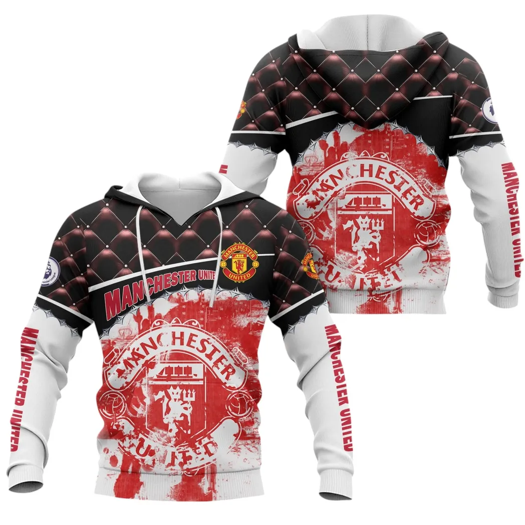 Manchester United EPL Hoodie SPO1319008, Gift For Fan Manchester United-Hoodie