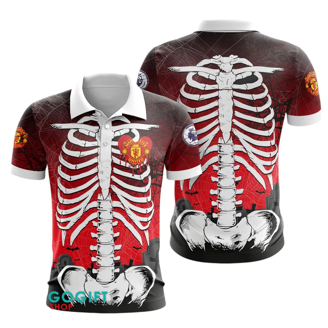 Manchester United  EPL Polo Shirt SPO2119008, Gift For Fan Manchester United -Polo Shirt