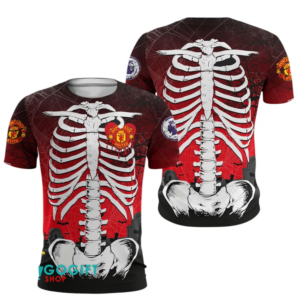 Manchester United  EPL T-Shirt  SPO2119008, Gift For Fan Manchester United -T-Shirt