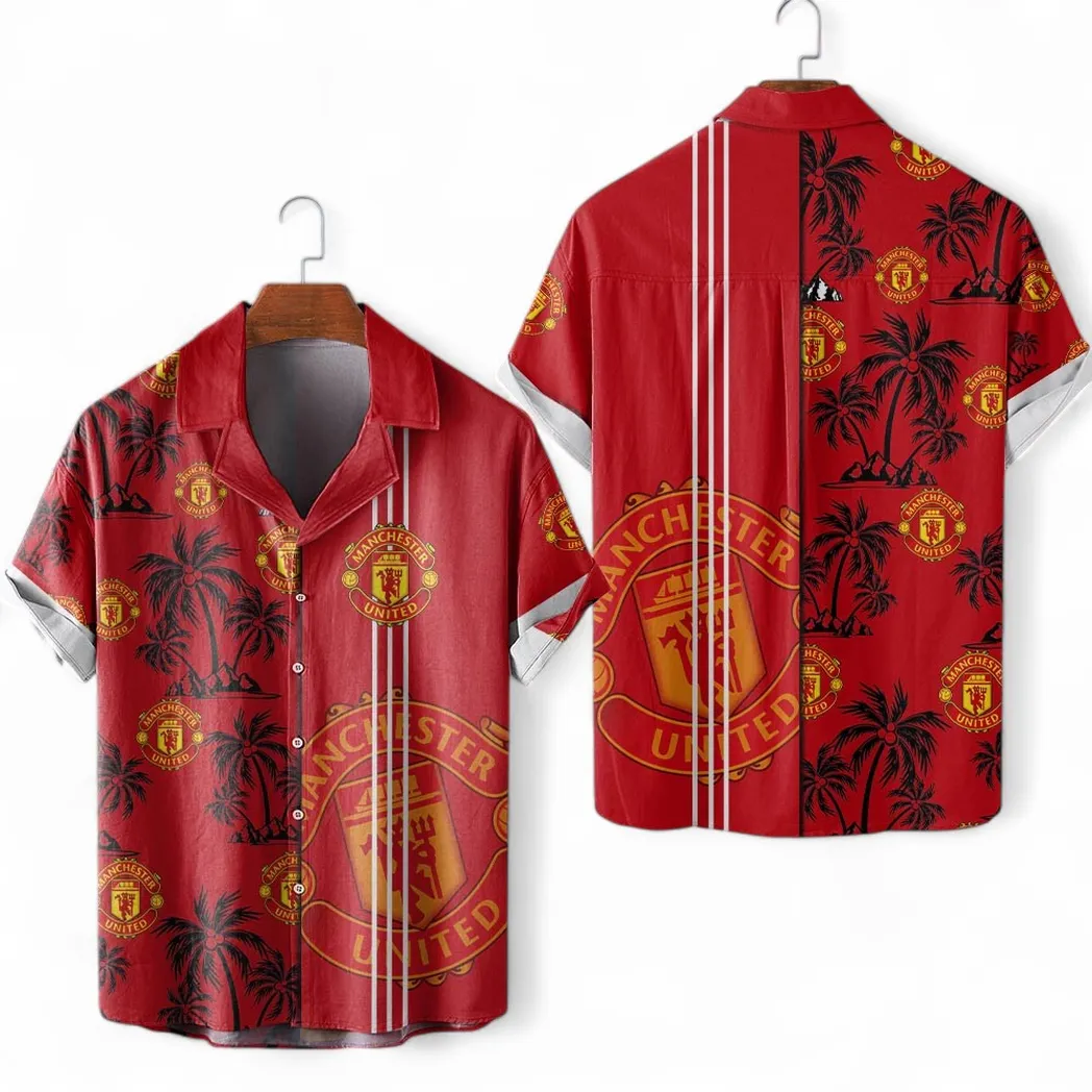 Manchester United Hawaiian Shirt For Men, All Over Print Hawaiian Shirt Manchester United EPL1804232503
