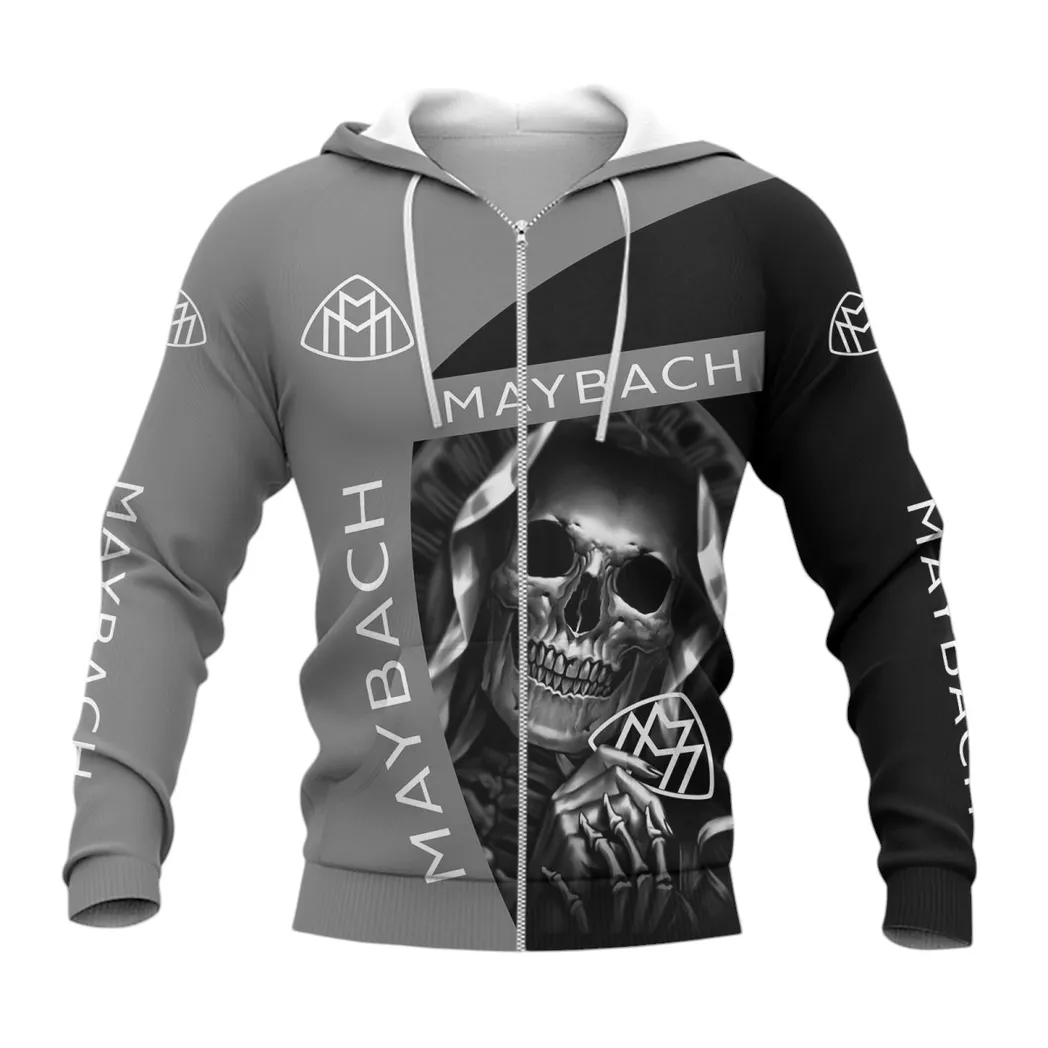 Maybach Zipper Hoodie, Gift For Maybach Lovers, Gift For Him, Husband, Boyfriend CAR6702212515