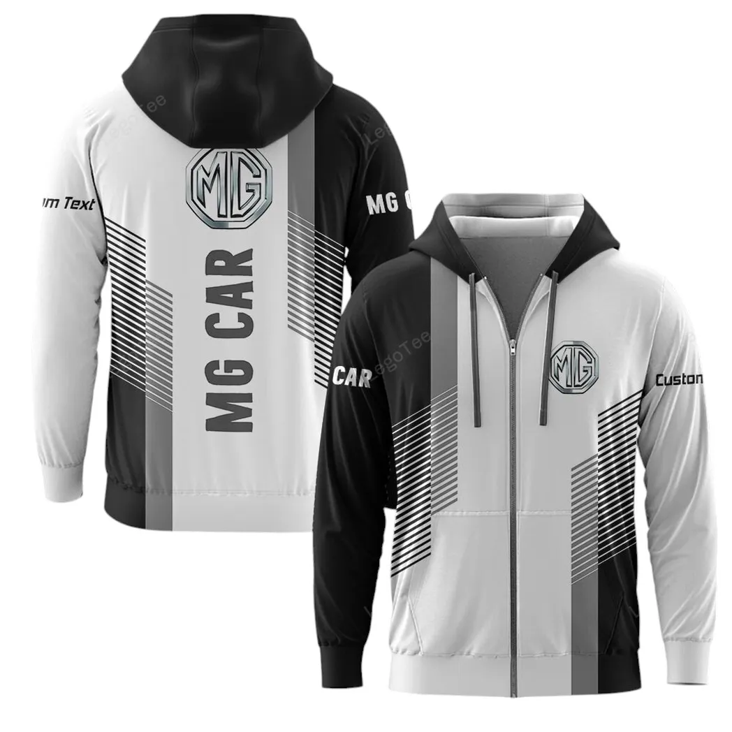 MG Cars Zipper Hoodie, Gift For MG Cars Lovers, Gift For Him, Husband, Boyfriend CAR10703122500
