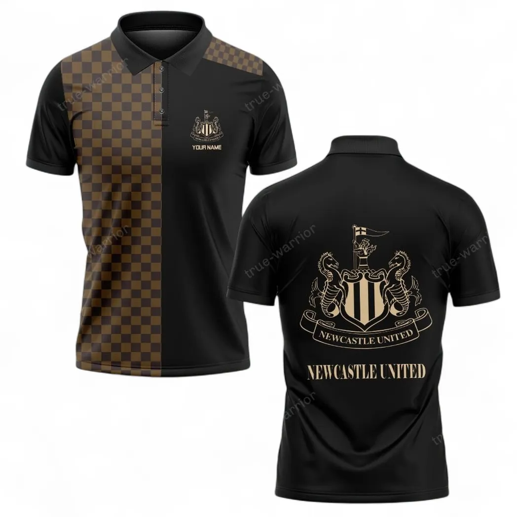 Newcastle United Polo Shirt Classic Style Custom Name Shirt EPL03042225112