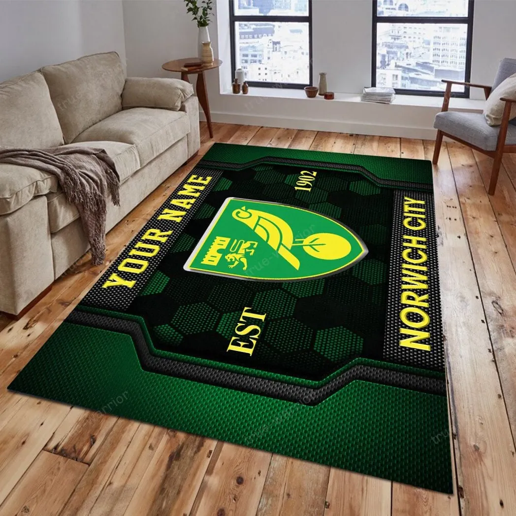 Norwich City EPL Rug SPO2719057, Gift For Fan Norwich City