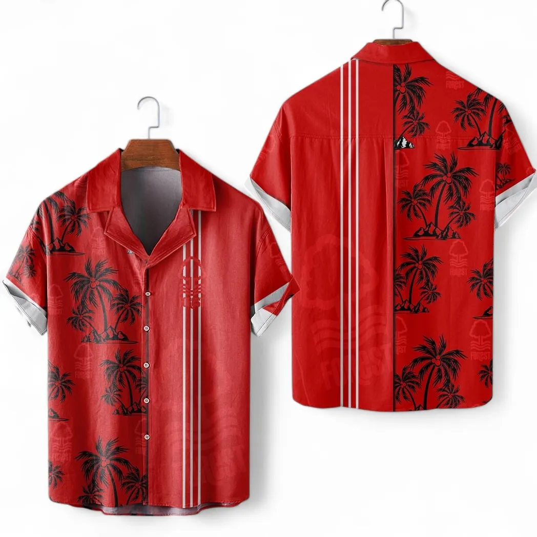 Nottingham Forest Hawaiian Shirt For Men, All Over Print Hawaiian Shirt Nottingham Forest EPL1804232543