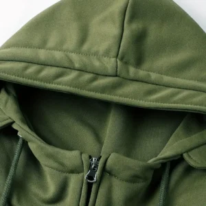 Oldsmobile Tactical Quarter Zip Hoodie, Gift For Oldsmobile Lovers, Gift For Him, Husband, Boyfriend - Army Green CAR96021425715-1