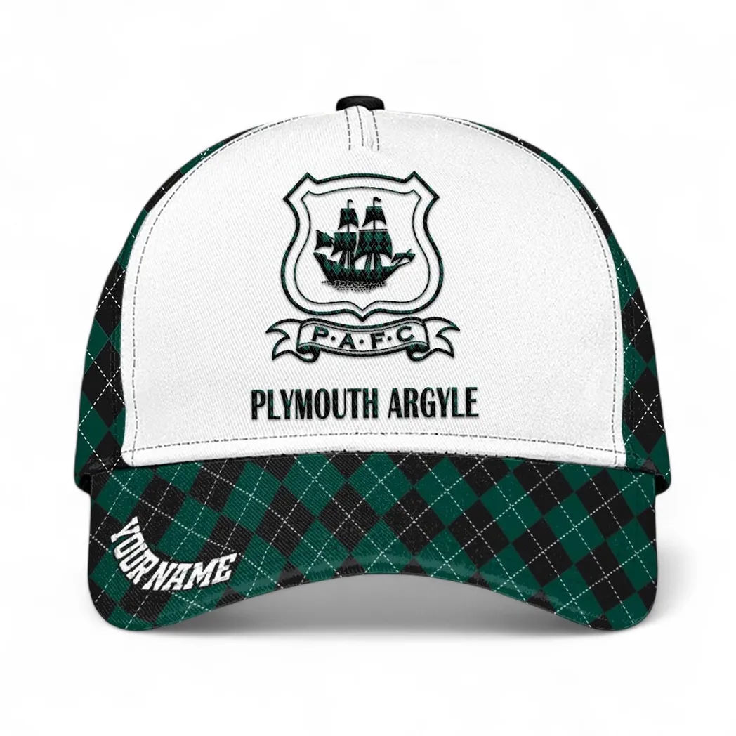Plymouth Argyle Baseball Cap, All Over Print Cap Plymouth Argyle EPL1504222541