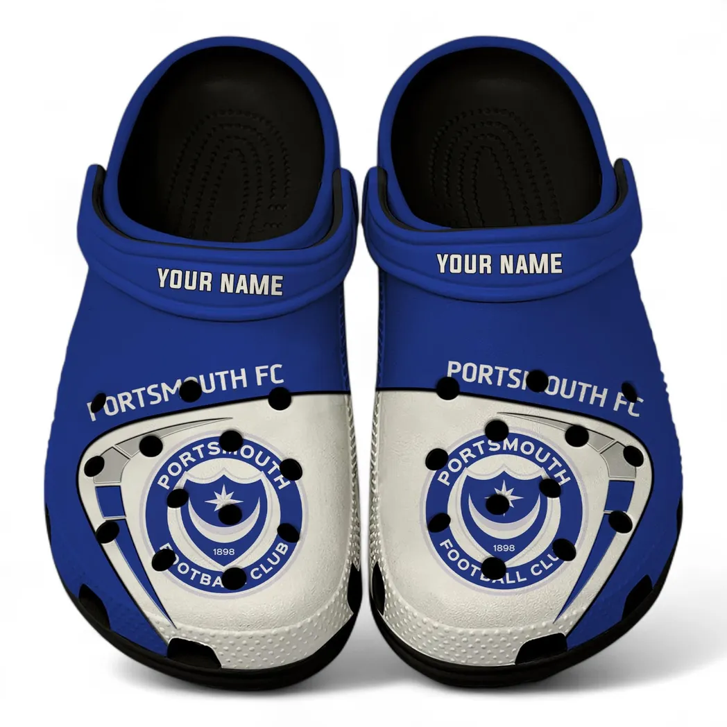 Portsmouth Crocs, All Over Print Crocs Portsmouth EPL1904232540