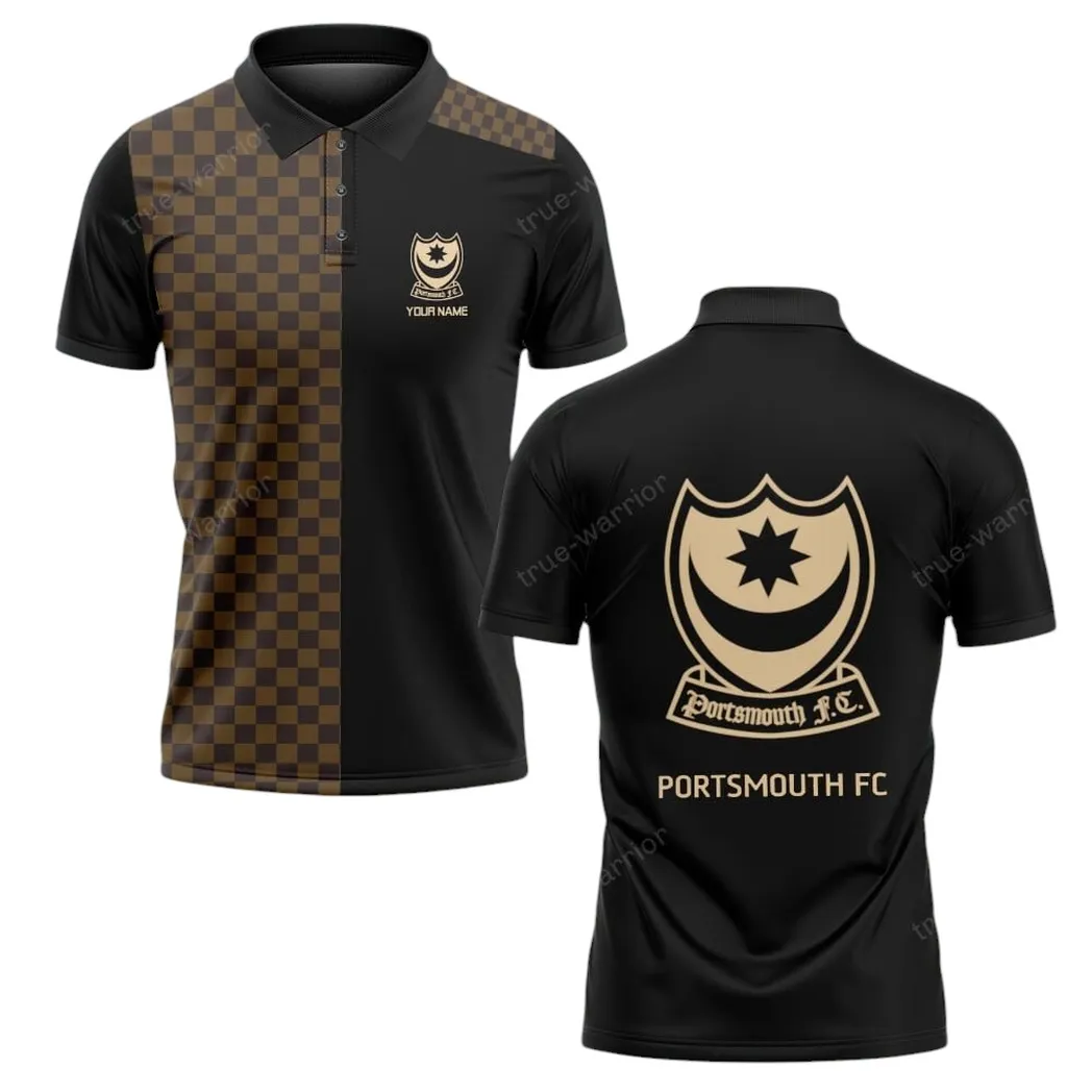Portsmouth Polo Shirt Classic Style Custom Name Shirt EPL03042225124