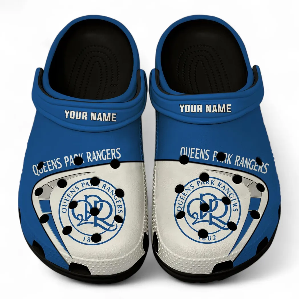 Queens Park Rangers Crocs, All Over Print Crocs Queens Park Rangers EPL1904232510