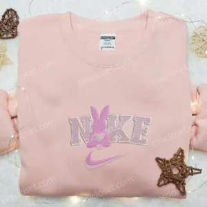 rabbit-x-nike-animal-embroidered-shirt-nike-inspired-embroidered-hoodie-custom-nike-embroidered-t-shirt-omlqz.webp