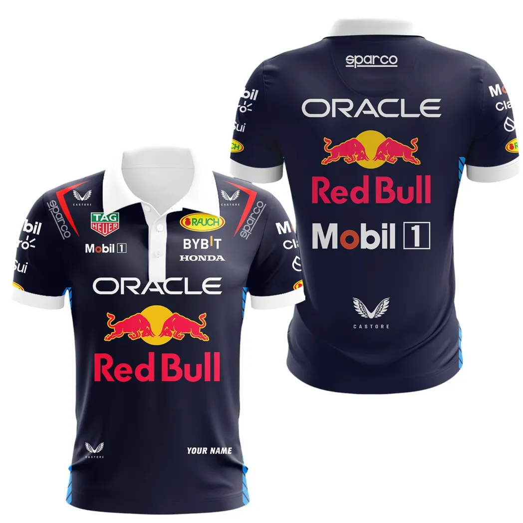 Red Bull Racing 2024 Polo Shirt, All Over Print Polo Shirt Red Bull Racing 2024 CAR41304142501