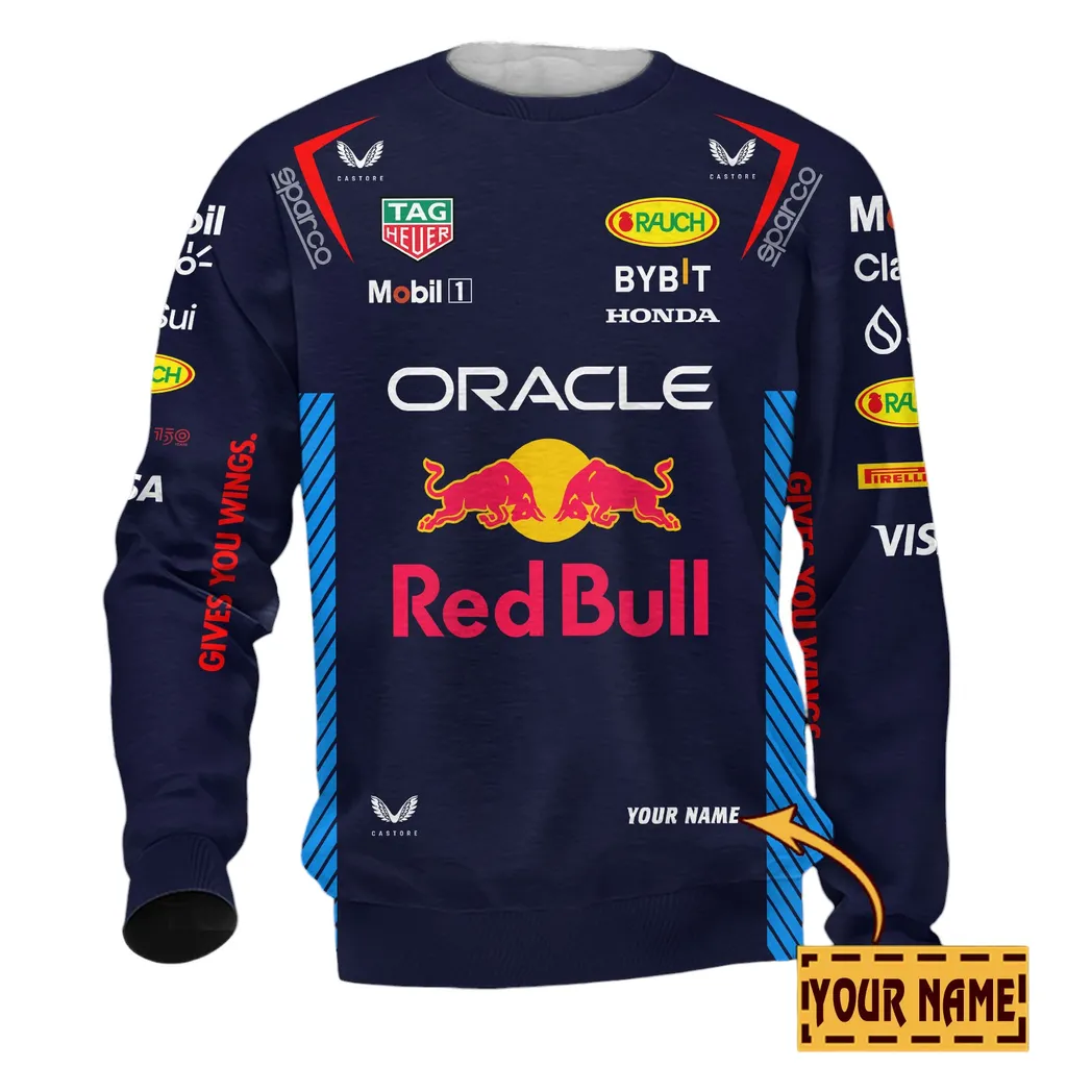 Red Bull Racing 2024 Sweatshirt, All Over Print Sweatshirt Red Bull Racing 2024 CAR41304142501