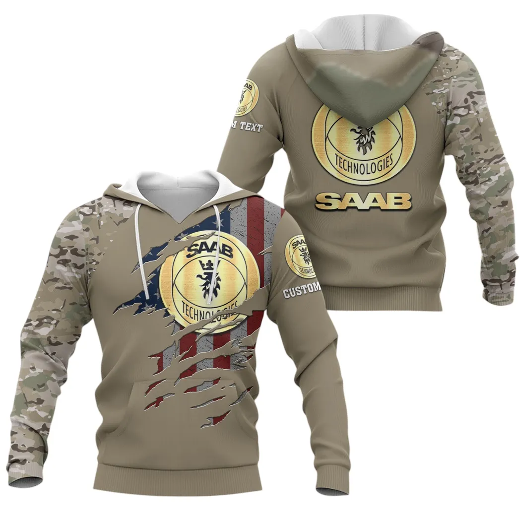 Saab Automobile Hoodie, Gift For Saab Automobile Lovers, Gift For Him, Husband, Boyfriend CAR46021725093-4