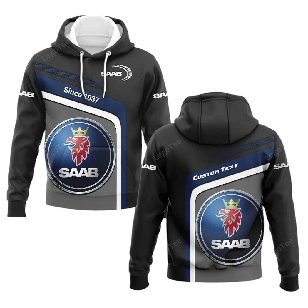 SAAB Hoodie, Gift For SAAB Lovers, Gift For Him, Husband, Boyfriend CAR11103032565