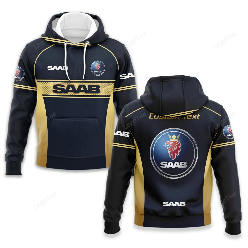 Saab Hoodie, Gift For Saab Lovers, Gift For Him, Husband, Boyfriend CAR137021325952-5