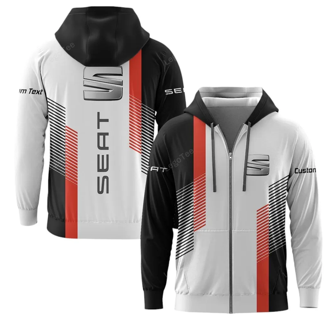 Seat Zipper Hoodie, Gift For Seat Lovers, Gift For Him, Husband, Boyfriend CAR10703122567