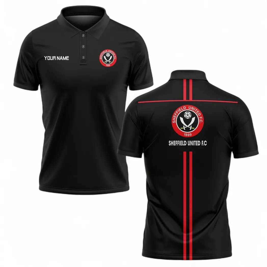 Sheffield United Polo Shirt, All Over Print Polo Shirt Sheffield United EPL1304222529