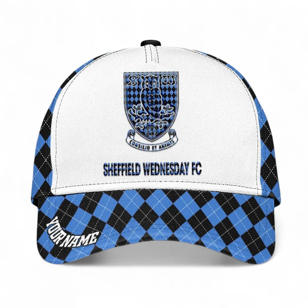 Sheffield Wednesday Baseball Cap, All Over Print Cap Sheffield Wednesday EPL1504222539