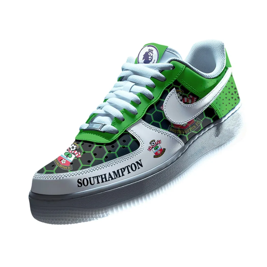 Southampton EPL Air Low-Top Sneakers SPO2020007, Gift For Fan Southampton - Green