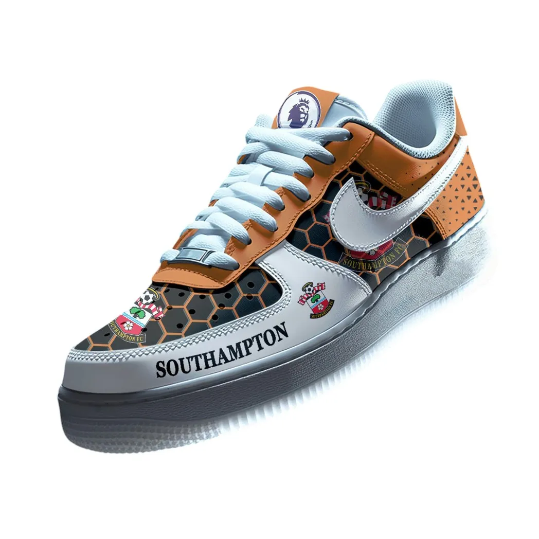 Southampton EPL Air Low-Top Sneakers SPO2020007, Gift For Fan Southampton - Orange