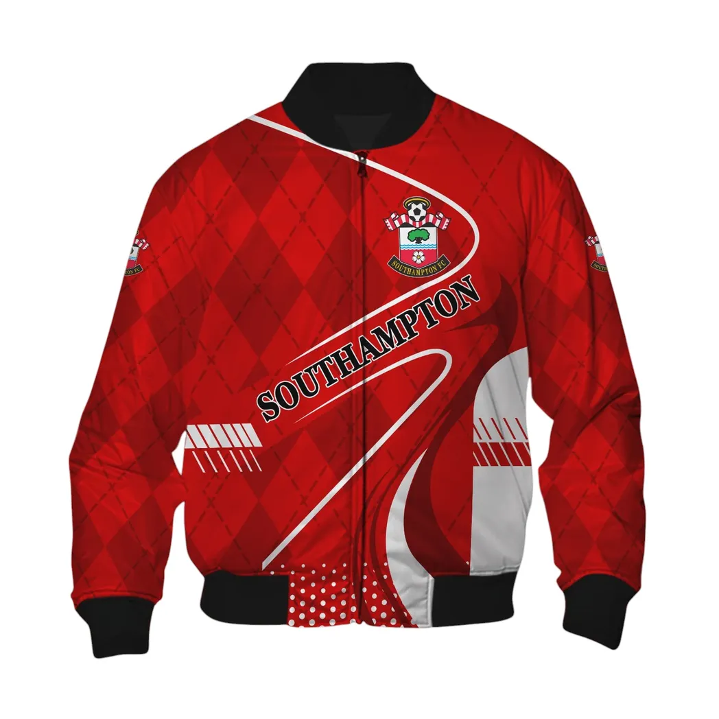 Southampton EPL Bomber Jacket SPO1919001, Gift For Fan Southampton-Bomber Jacket