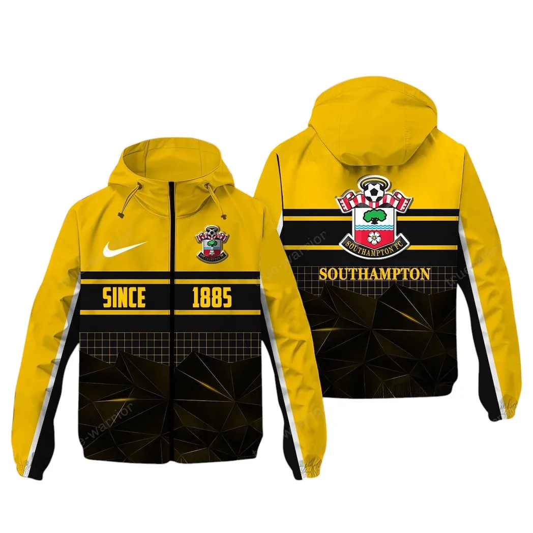 Southampton EPL Windbreaker Jacket SPO0720018, Gift For Fan Southampton - Yellow