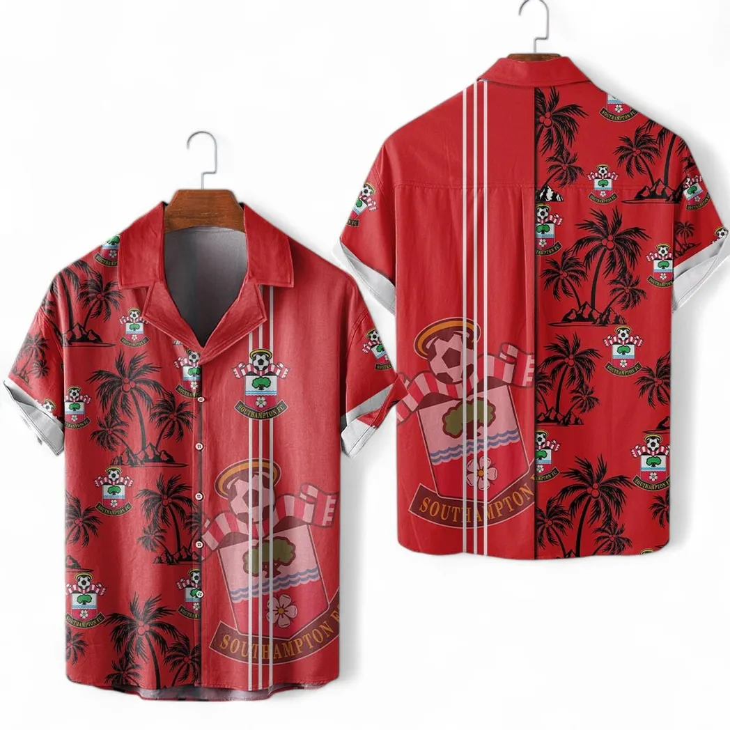 Southampton Hawaiian Shirt For Men, All Over Print Hawaiian Shirt Southampton EPL1804232537