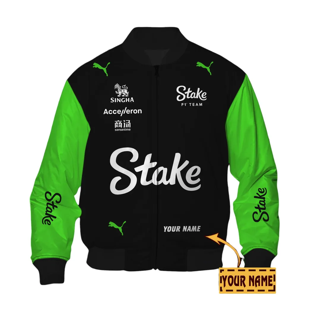 Stake Bomber Jacket, All Over Print Bomber Jacket Stake CAR41304142507