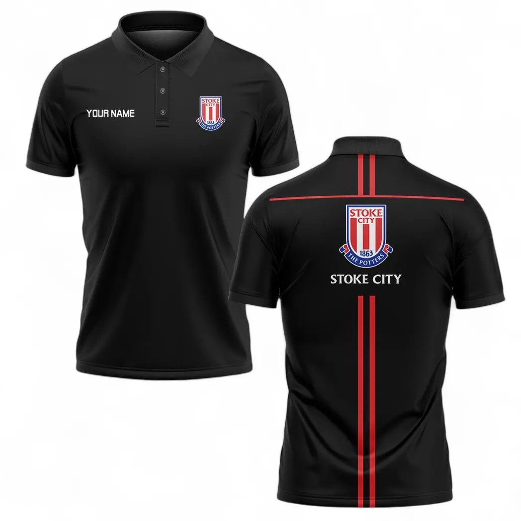Stoke City Polo Shirt, All Over Print Polo Shirt Stoke City EPL1304222531
