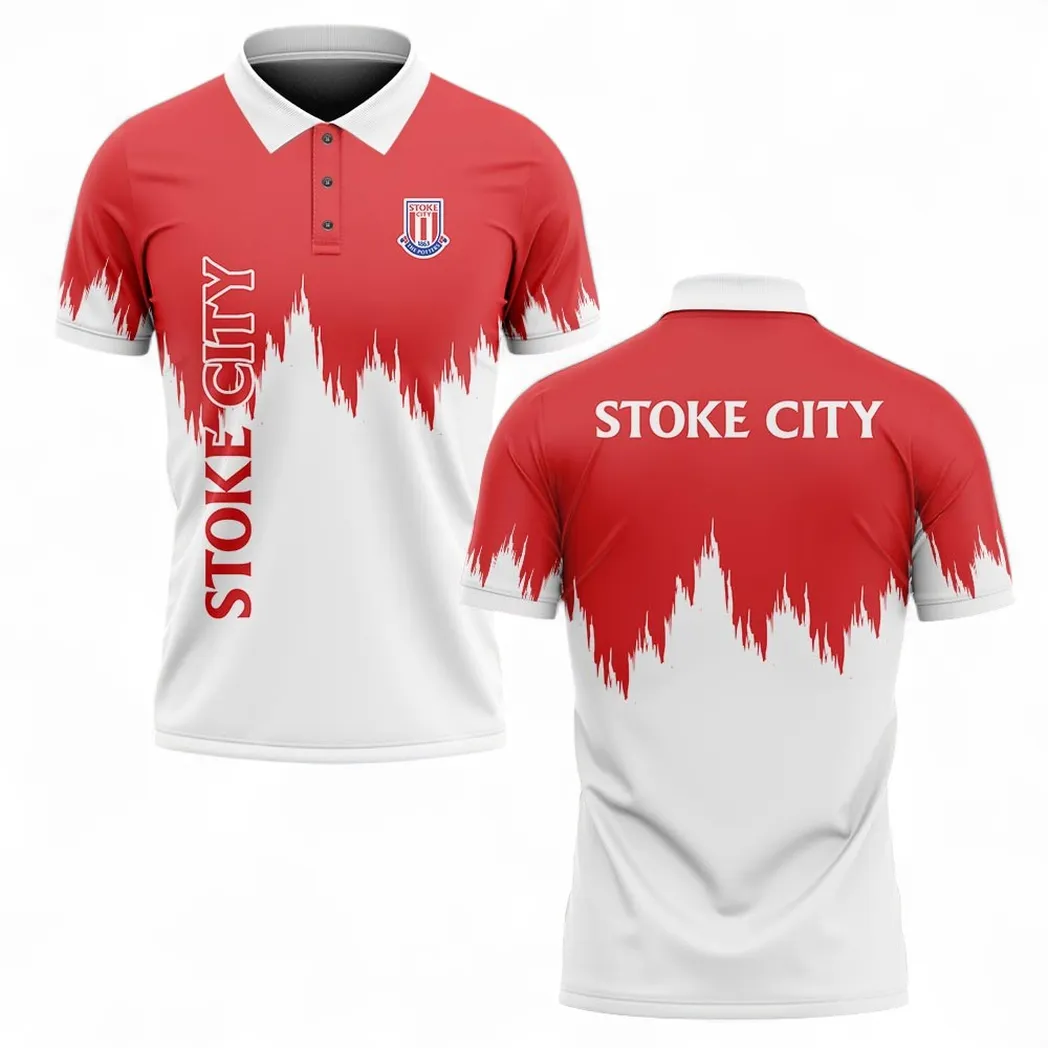 Stoke City Polo Shirt, All Over Print Polo Shirt Stoke City EPL2004232517