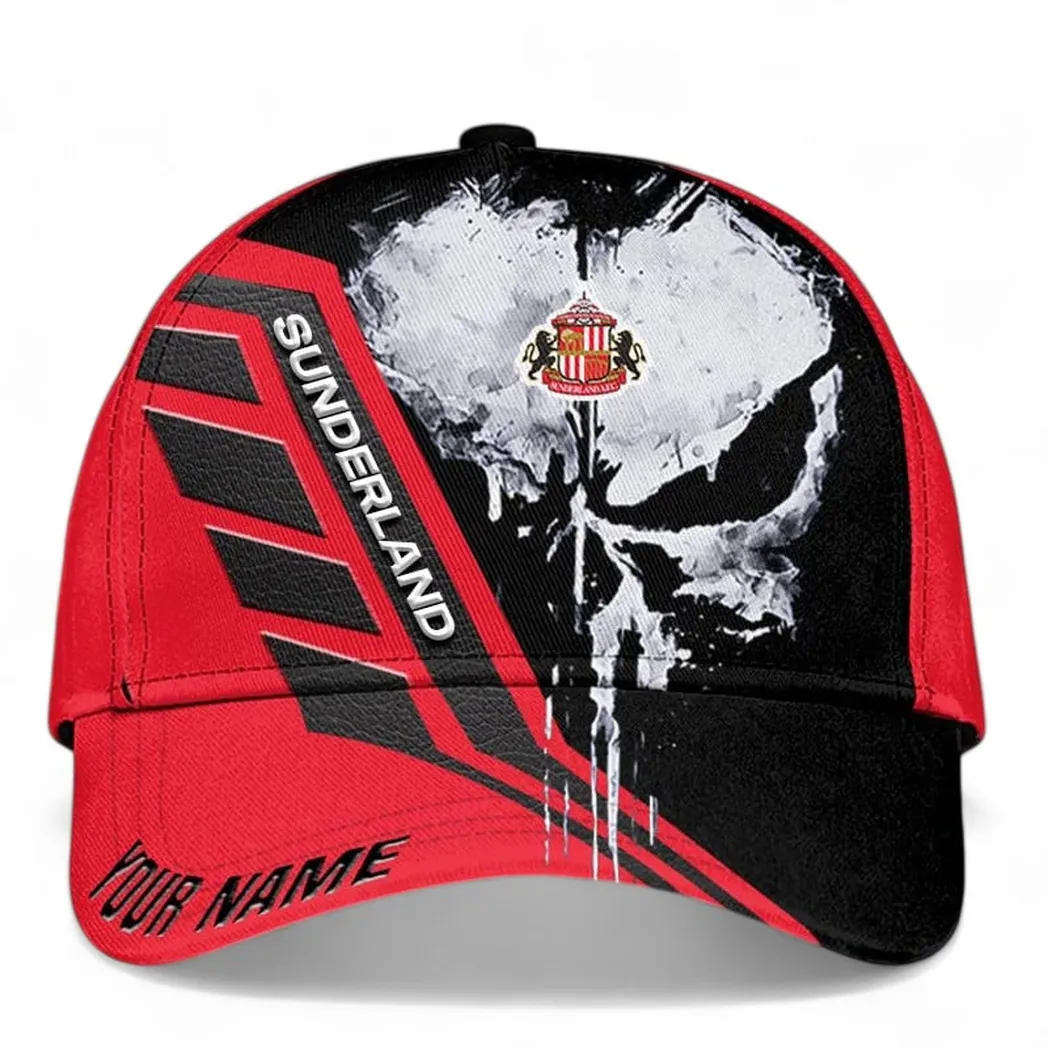 Sunderland Baseball Cap, All Over Print Cap Sunderland EPL1404222509