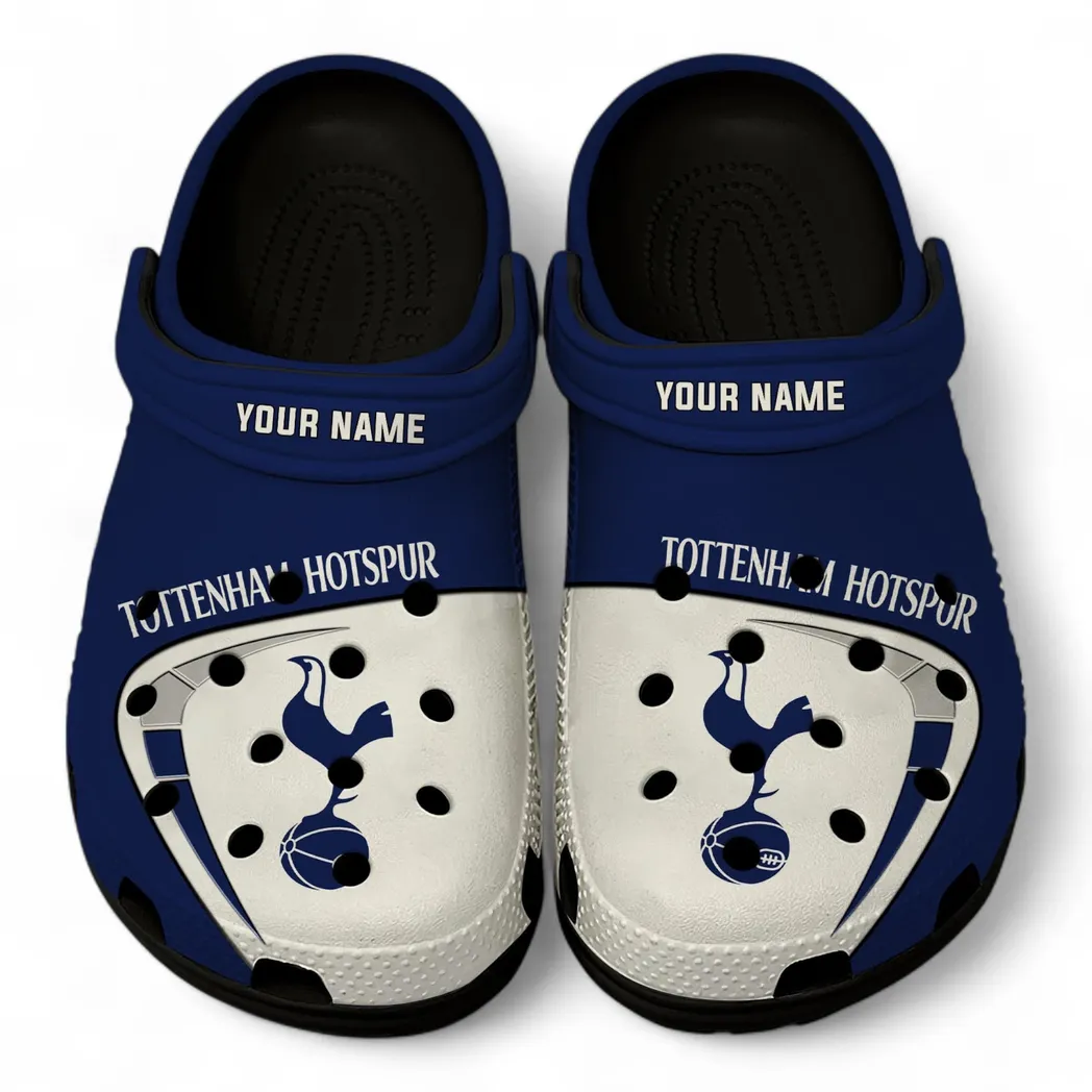 Tottenham Hotspur Crocs, All Over Print Crocs Tottenham Hotspur EPL1904232508