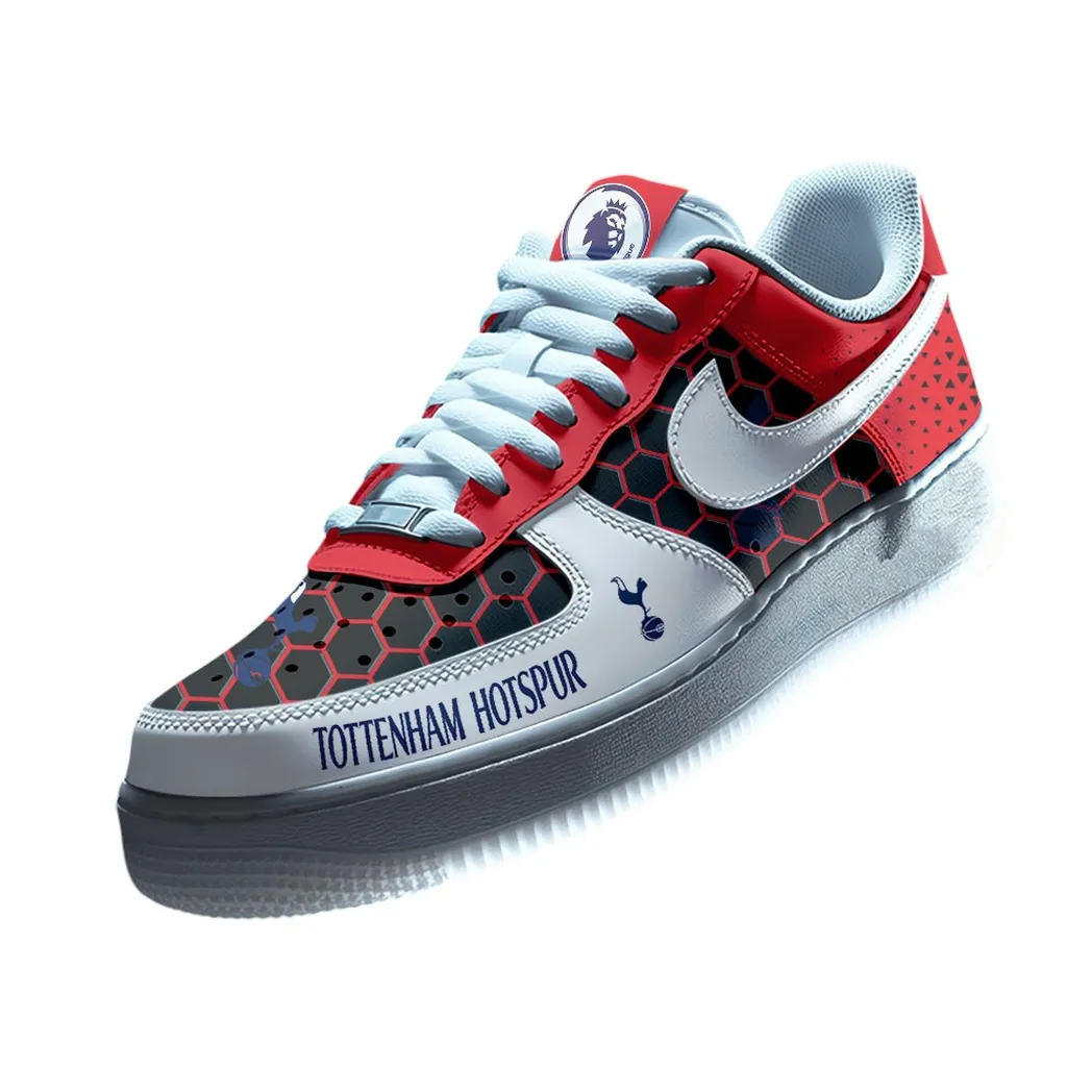 Tottenham Hotspur EPL Air Low-Top Sneakers SPO2020004, Gift For Fan Tottenham Hotspur - Red