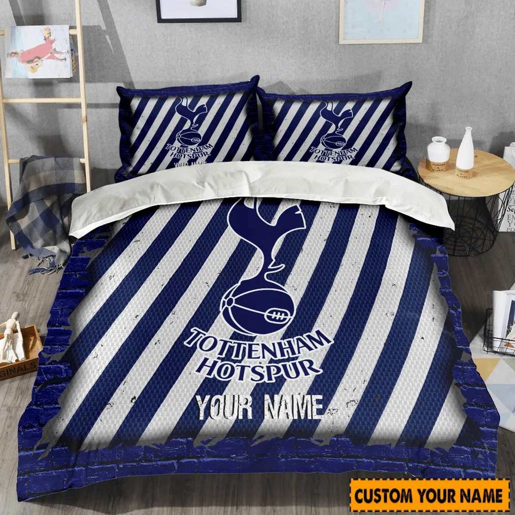 Tottenham Hotspur EPL Bedding Set SPO0112029, Gift For Fan Tottenham Hotspur