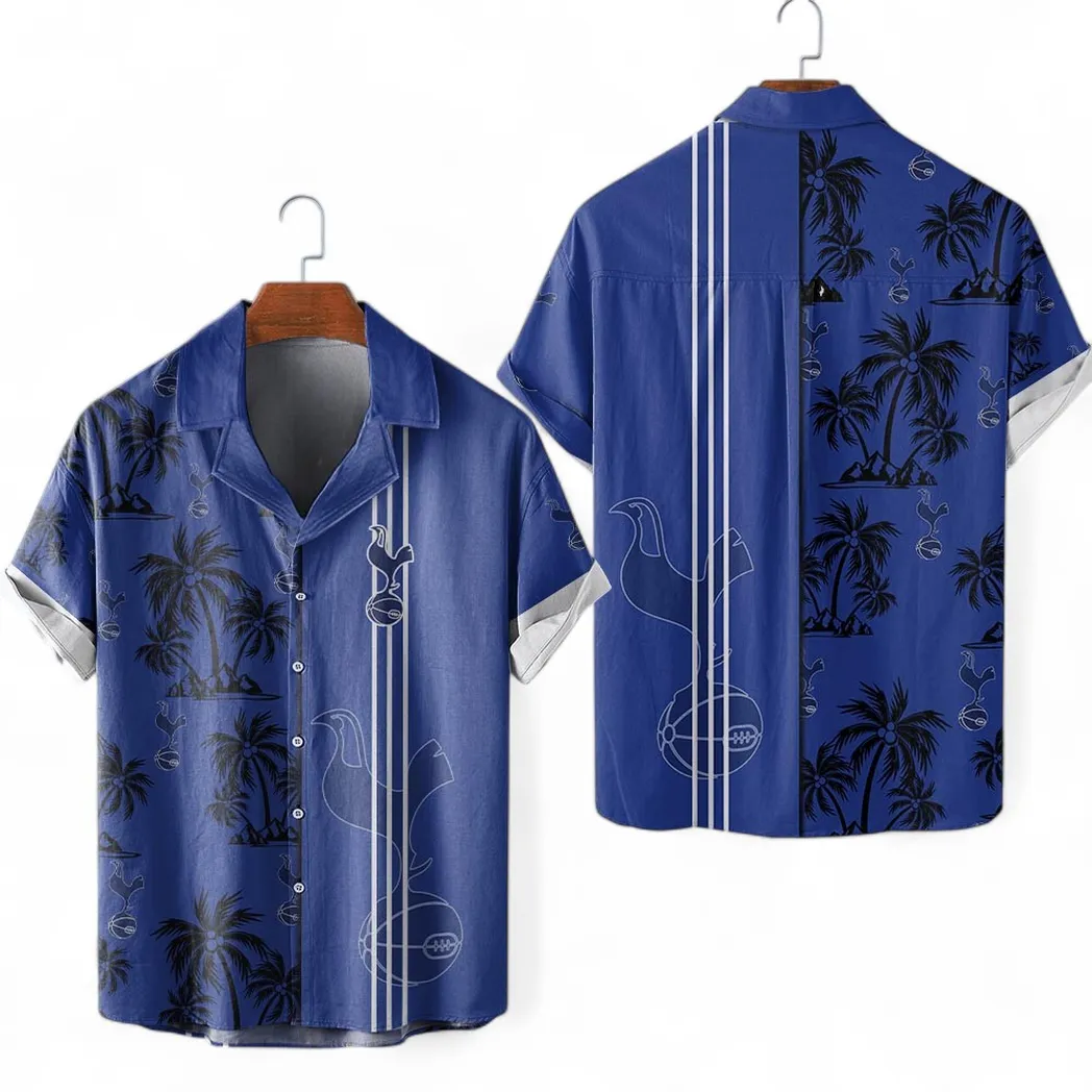 Tottenham Hotspur Hawaiian Shirt For Men, All Over Print Hawaiian Shirt Tottenham Hotspur EPL1804232508